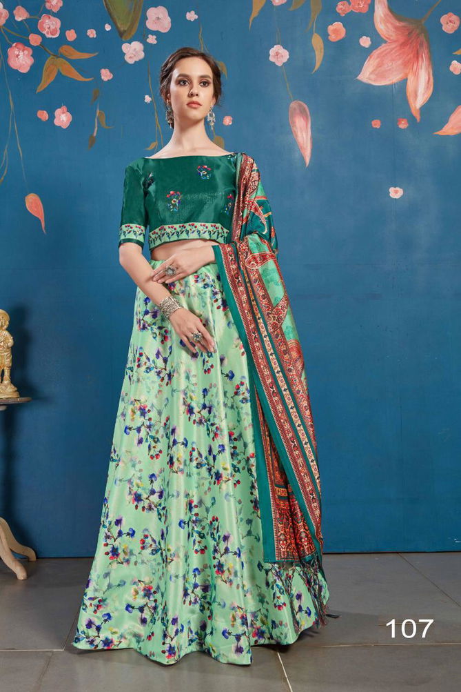 Floral vol 1 heavy Designer Lehenga choli